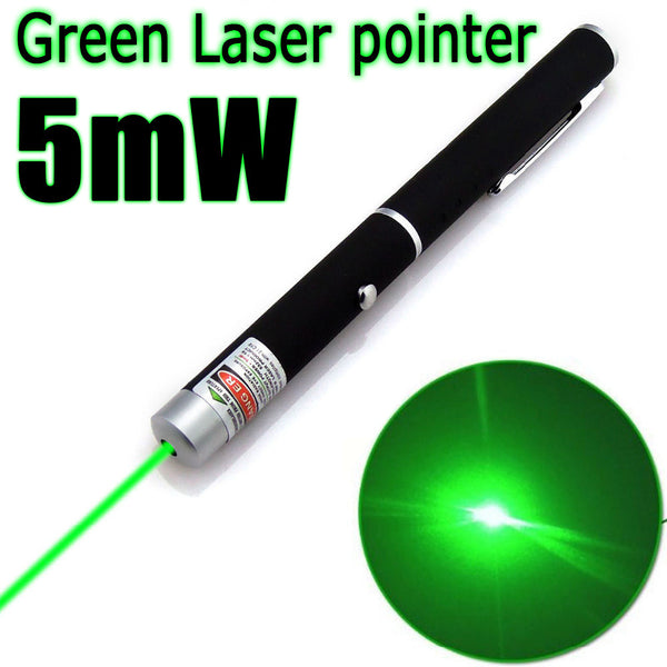 1PCS Powerful Green/Red /Blue Laser Pointer Pen Beam Light 5mW Professional High Power Laser Hot Selling